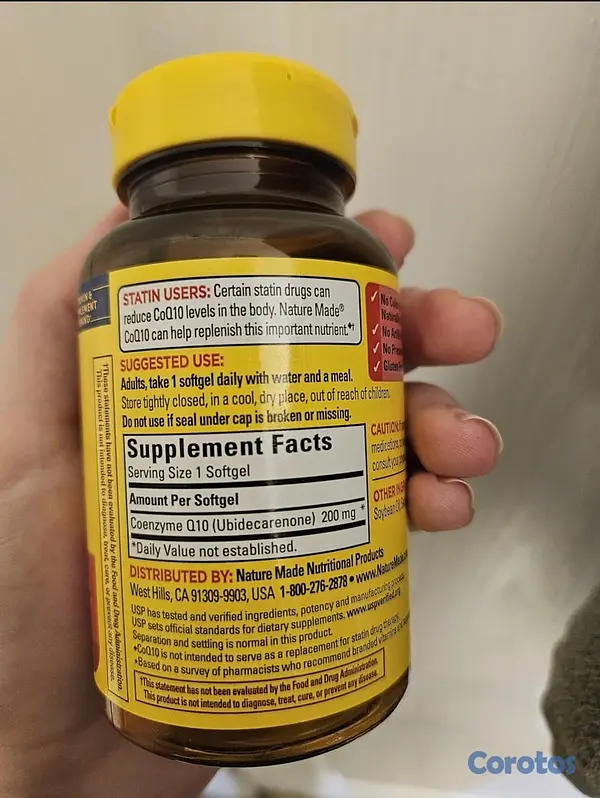 Salud y Equipamiento Médico - Suplementario de Coenzima Q10 200mg 2