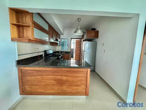 apartamentos - Alquilo apartamento amueblado en Piantini  4