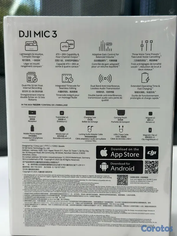 camaras y audio - DJI mic 3 ( micrófono profesional) 4