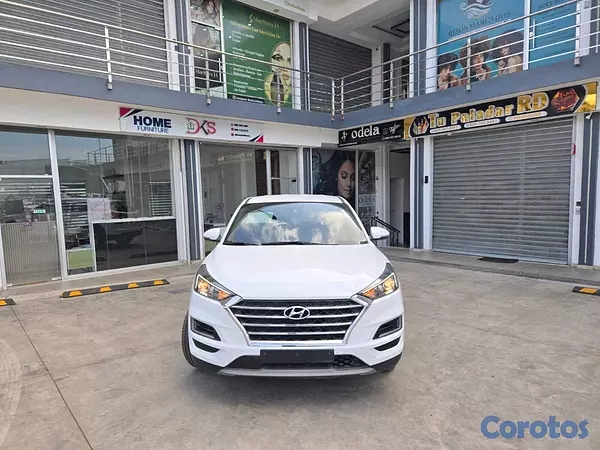 jeepetas y camionetas - HYUNDAI TUCSON 2020 BLANCO DIESEL 3