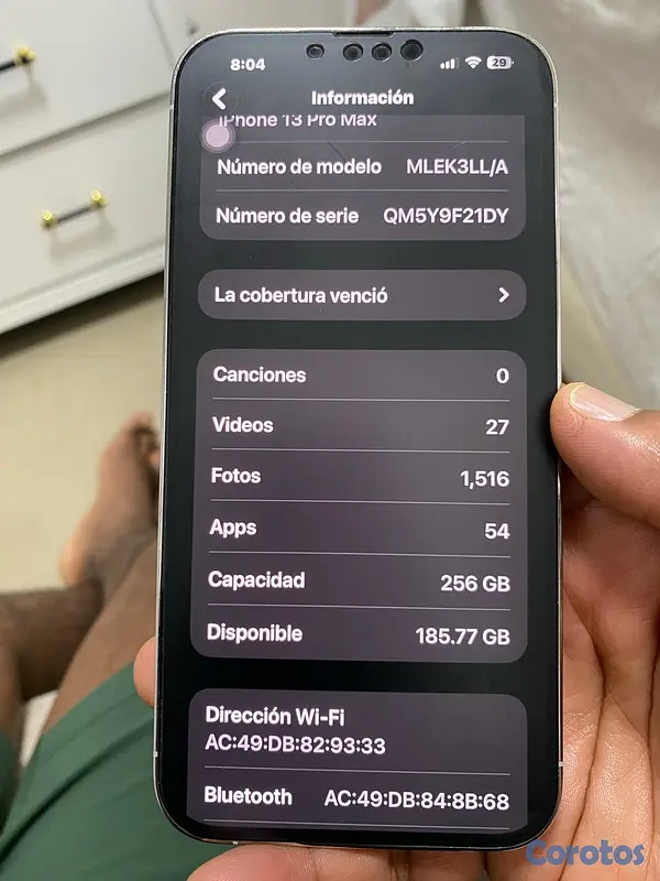 celulares y tabletas - IPhone 13 pro max  8