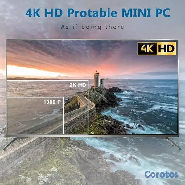 computadoras y laptops - Mini PC Kamrui 16gb ram y 512 ssd 4k HD 3