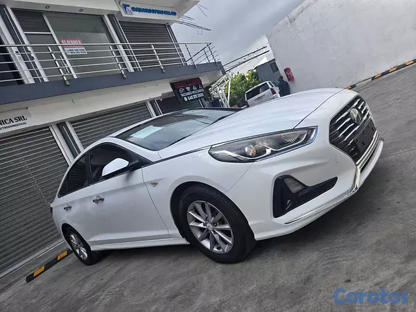 carros - HYUNDAI SONATA NEW RISE 2018 BLANCO GASOLINA 11