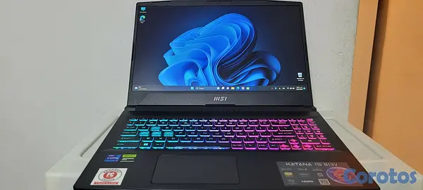 computadoras y laptops - Msi katana Gaming Core i7 13th Gen Ram 16gb ddr5 SSD 1TB nVidea RTX 4060 8GB 1