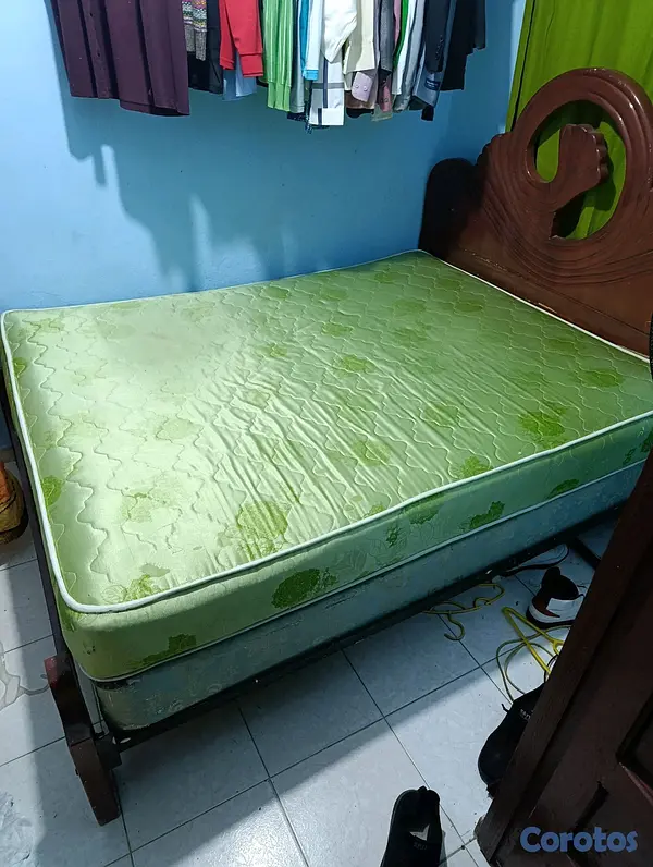 muebles y colchones - cama de 42  2