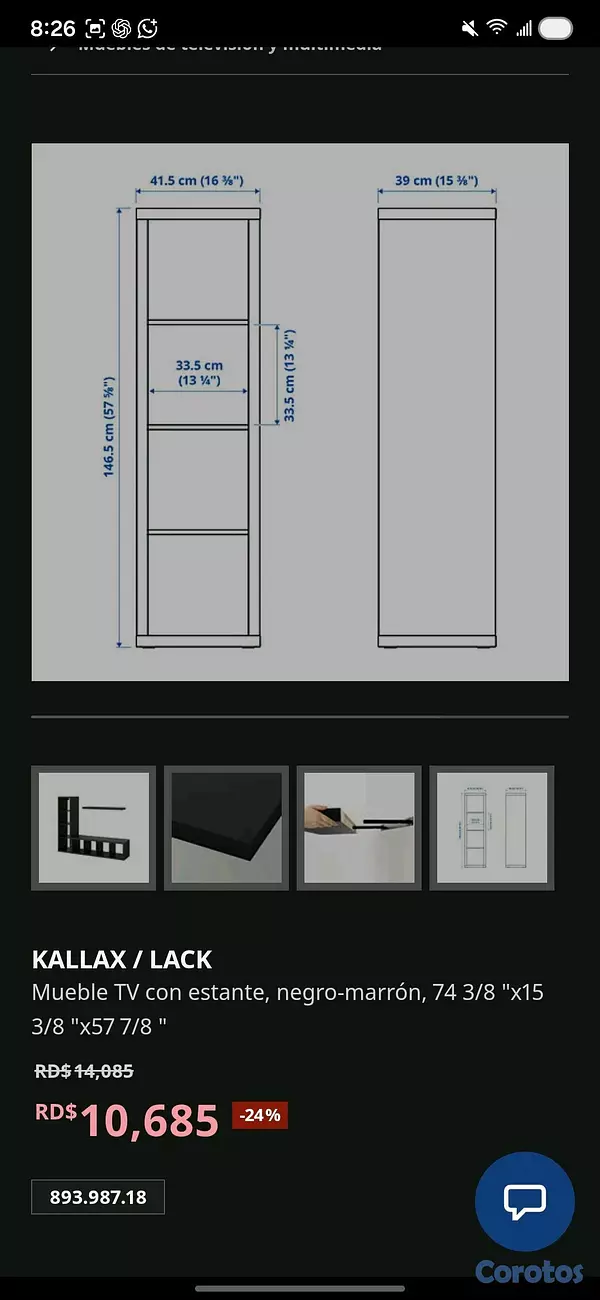 decoración y accesorios - Estantería para libros y adornos 3