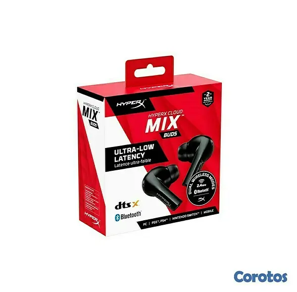 camaras y audio - HyperX Cloud Mix Buds - True Wireless Earbuds 4