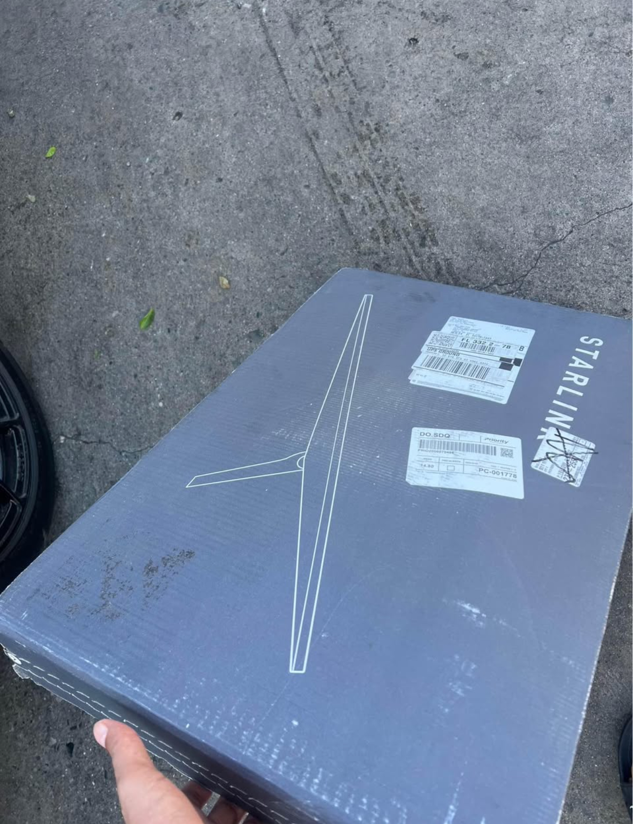 otros electronicos - ANTENA STARLINK LIBERADA