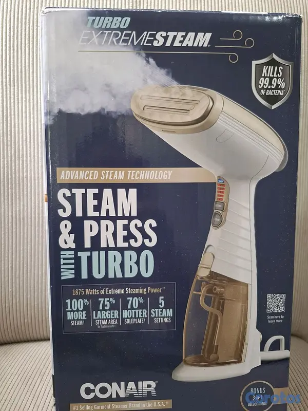 electrodomesticos - Plancha de vapor 
iron steamer conair 6