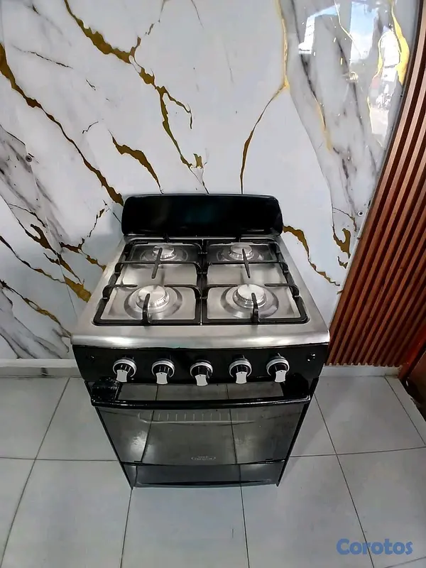 electrodomesticos - estufa goold primiun 24 pulgadas medio uso. 2