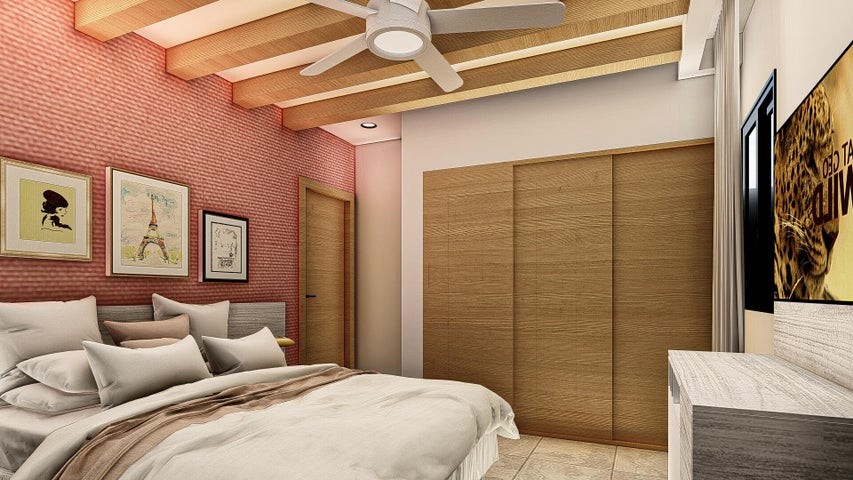 apartamentos - Proyecto en venta Punta Cana  #23-74 un dormitorio, áreas sociales, ascensor.
 2