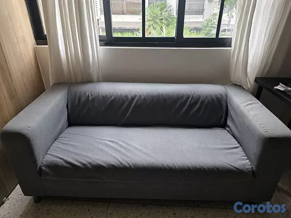 muebles y colchones - Sofa Klippan, color gris - Ikea - como nuevo 2