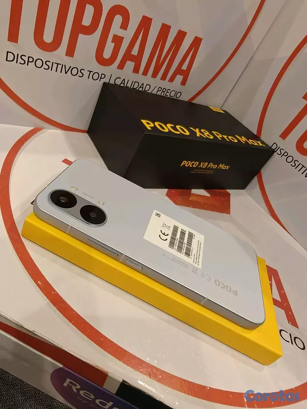 celulares y tabletas - POCO X8 PRO MAX 5G, 12GB RAM 256GB ROM 6