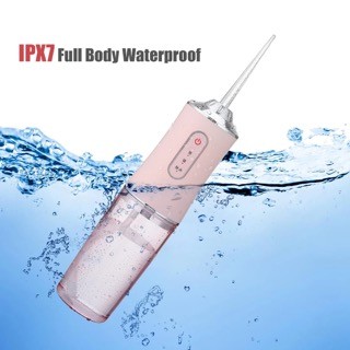 salud y belleza - Irrigador bucal portátil Hilo Dental USB recargable  4