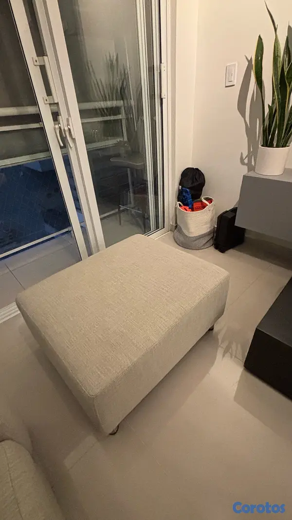 muebles y colchones - Mueble para sala con otoman  5