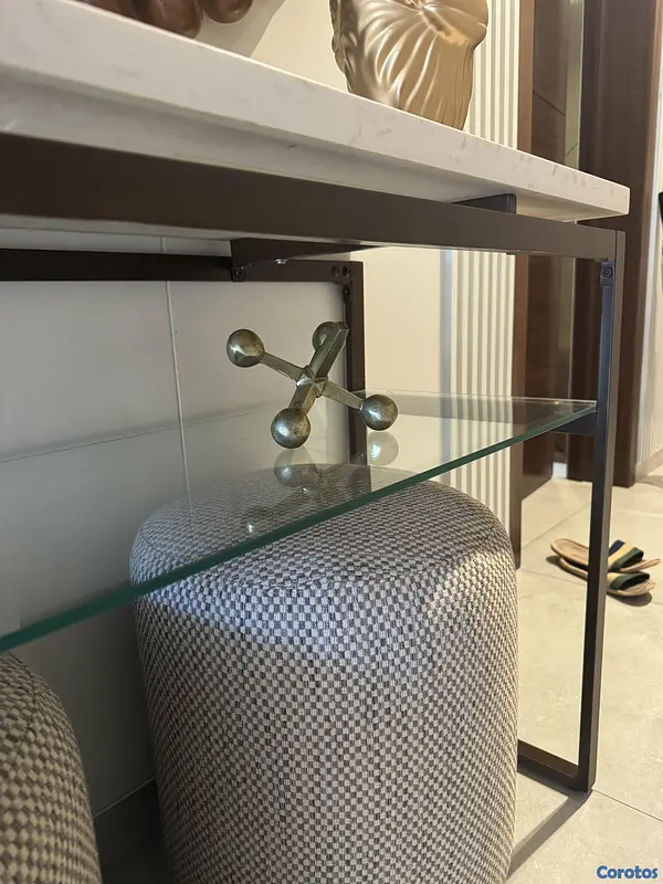 decoración y accesorios - REPISA EN METAL Y RESINA  3