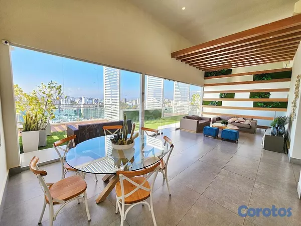 apartamentos - TORRE ROOFTOP Y GIMNASIO LOS CERROS GURABO SANTIAG 2