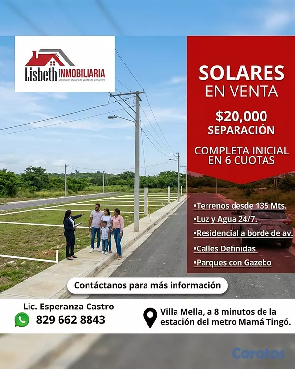solares y terrenos - inverte seguro, venta de solares con titulo defini 2