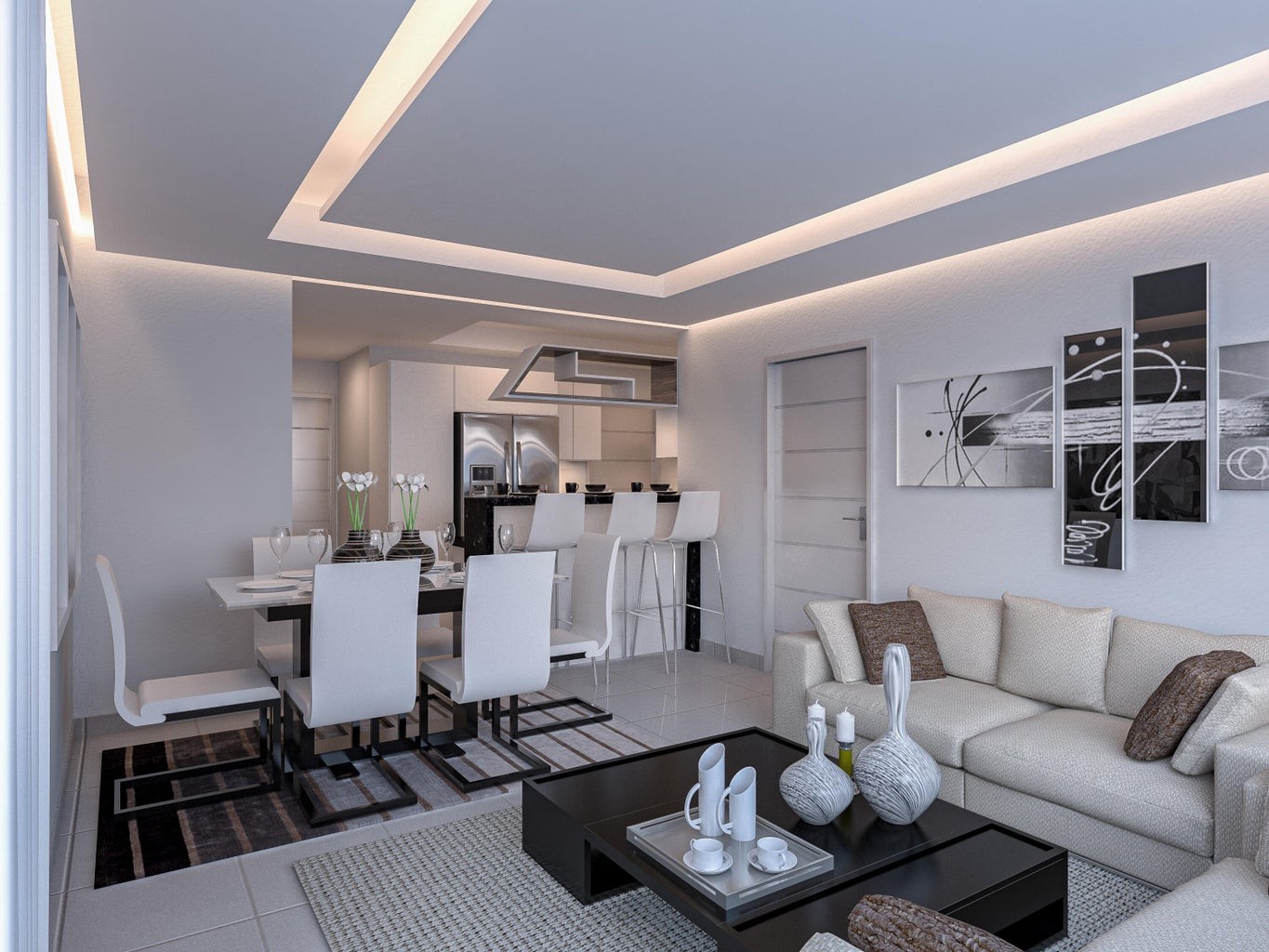 apartamentos - Torre Moderna Renacimiento con apartamentos de Una y Dos habitaciones 8