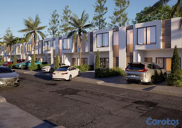 casas vacacionales y villas - Villas en Punta Cana 2 y 3 hab desde US$140,000 cerca de playas 2