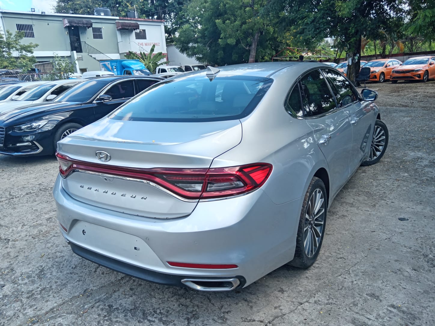 carros - HYUNDAI GRANDEUR 2018 GRIS 2