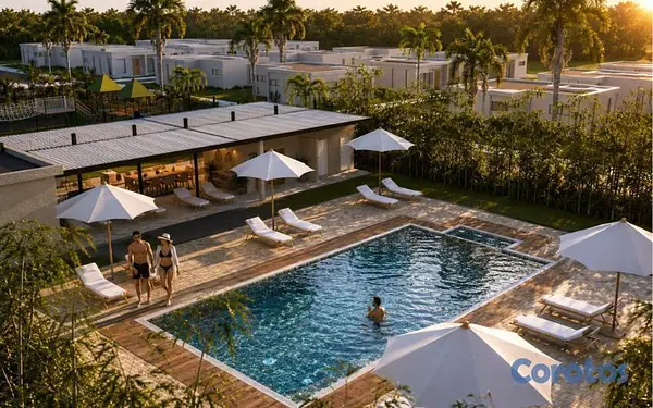 casas - Villas en Venta en Punta Cana con Patio Privado y Amenidades Exclusivas 5