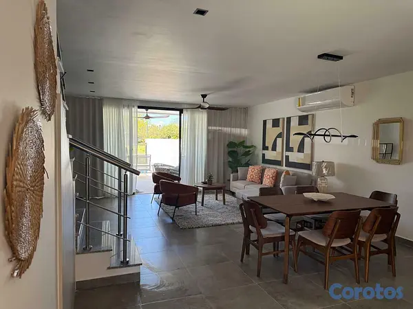 casas vacacionales y villas - Vendo Espectacular Townhouse con vista al campo de 9