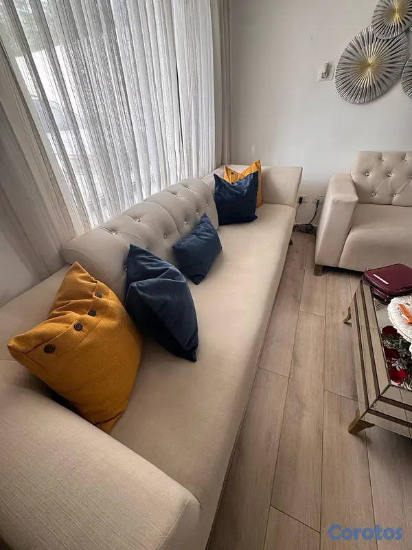 muebles y colchones - muebles en color crema  3