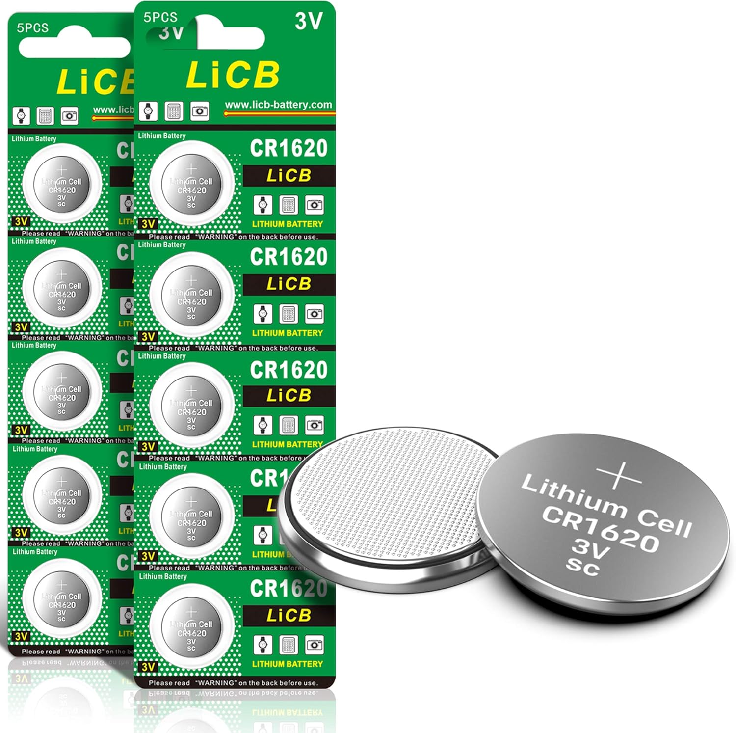 otros electronicos - BATERIA LITHIUM CR1620 3V 