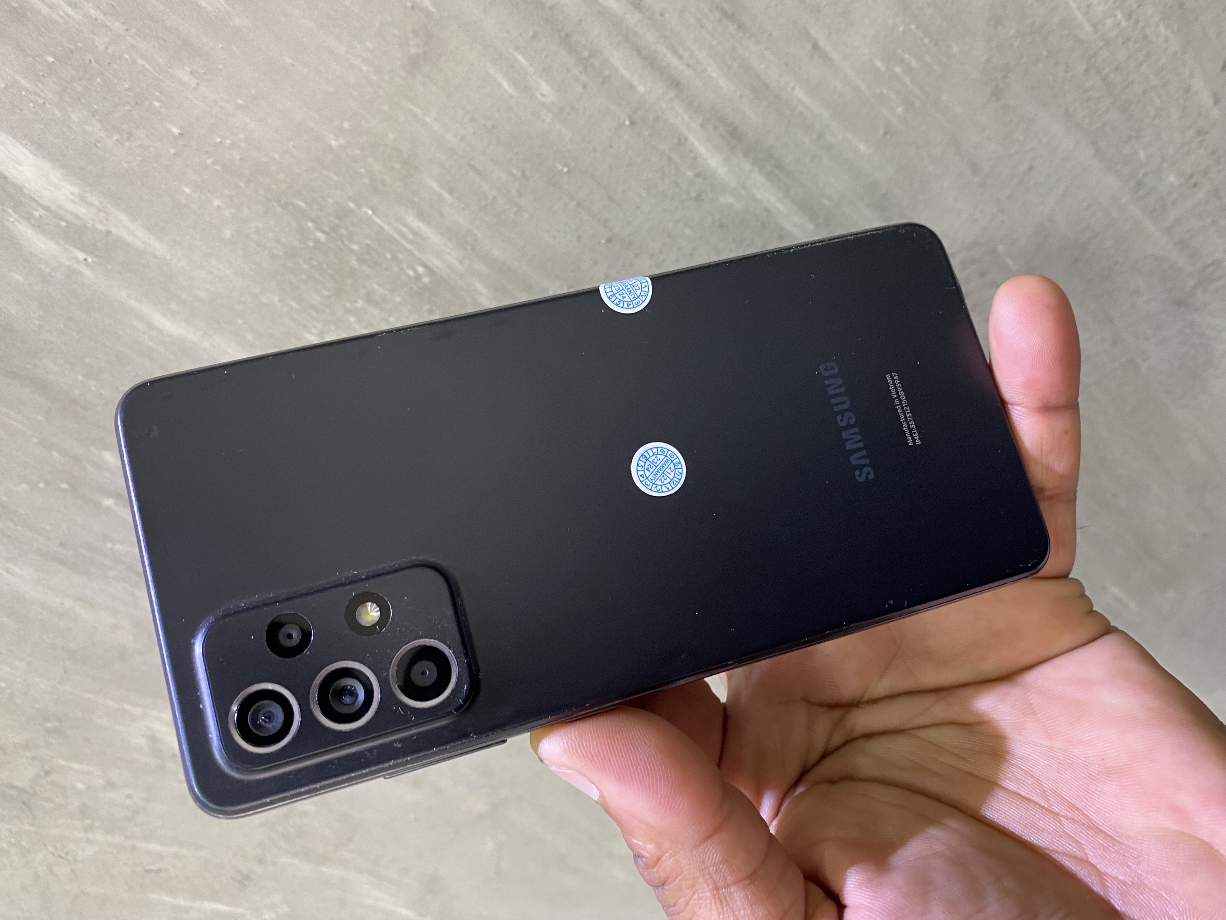 celulares y tabletas - Samsung Galaxy A52 5G 128GB  0