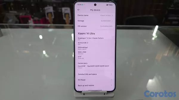 celulares y tabletas - Xiaomi 14 Ultra 512GB 16GB Ram Azul internacional 2