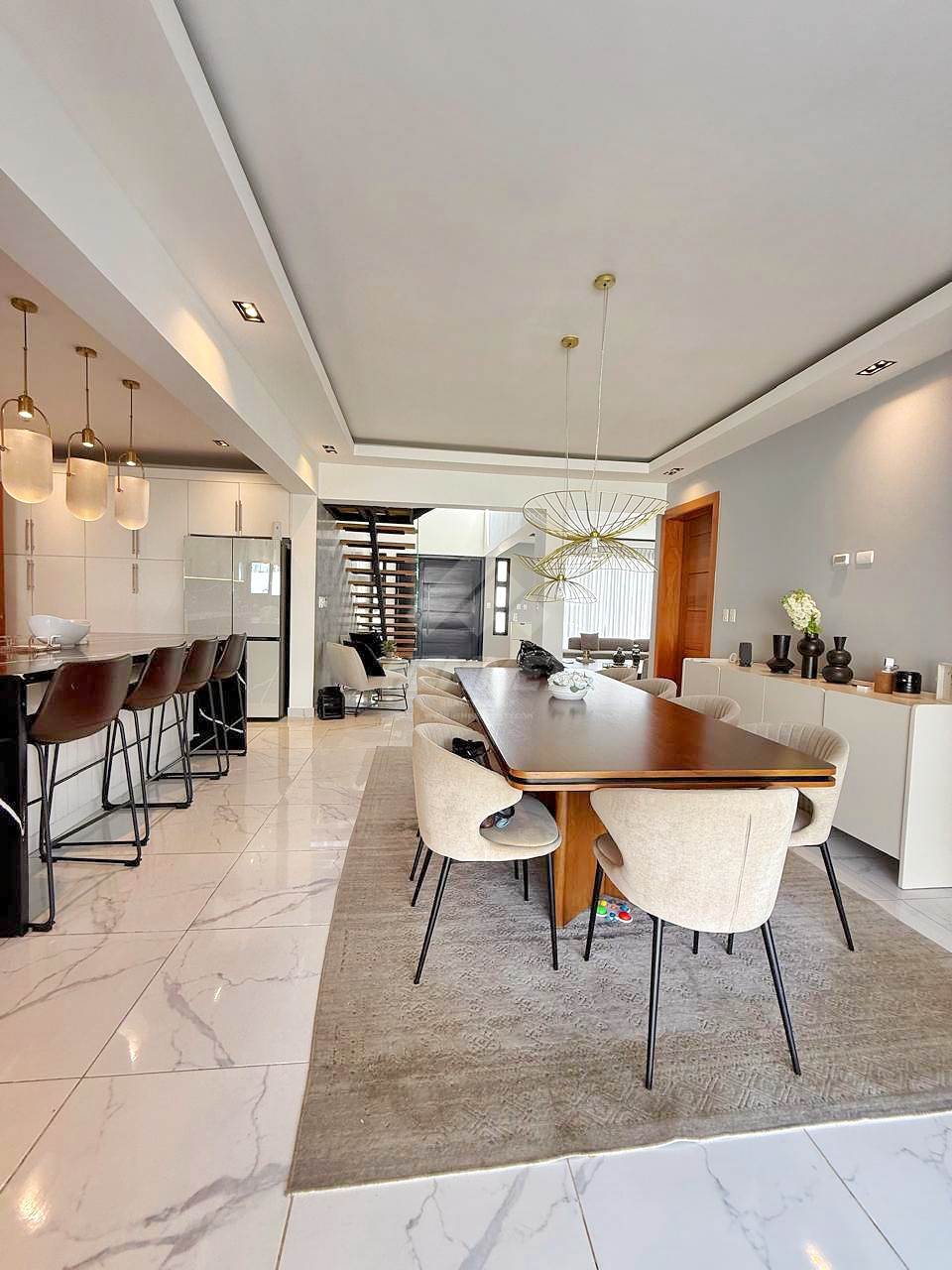 casas - CASA MODERNA PROYECTO CERRADO VILLA MARIA STGO. 5