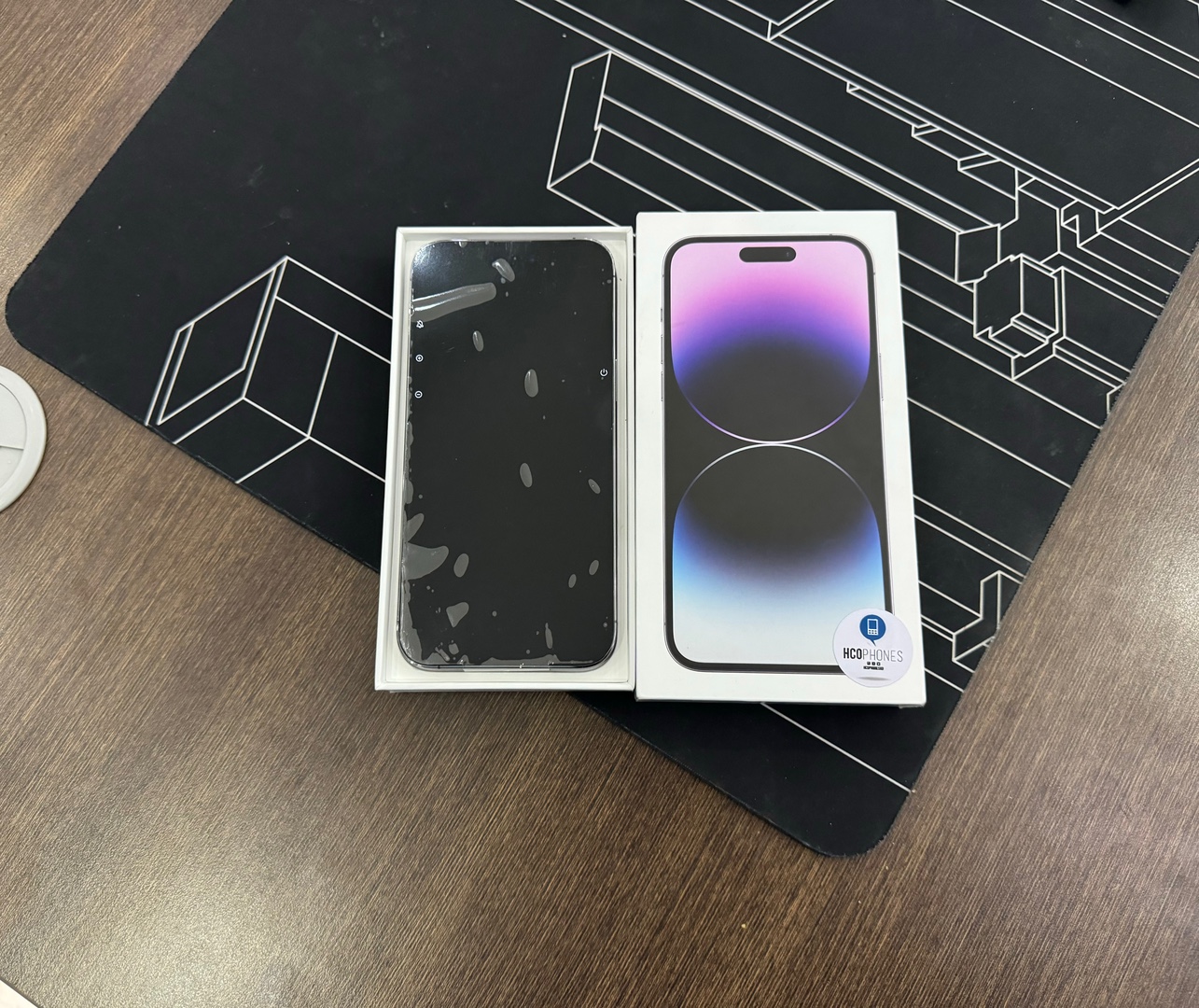 celulares y tabletas - iPhone 14 Pro Max 256GB Purple Como Nuevo, Desbloqueado, Garantía, $ 60,500 NEG 1