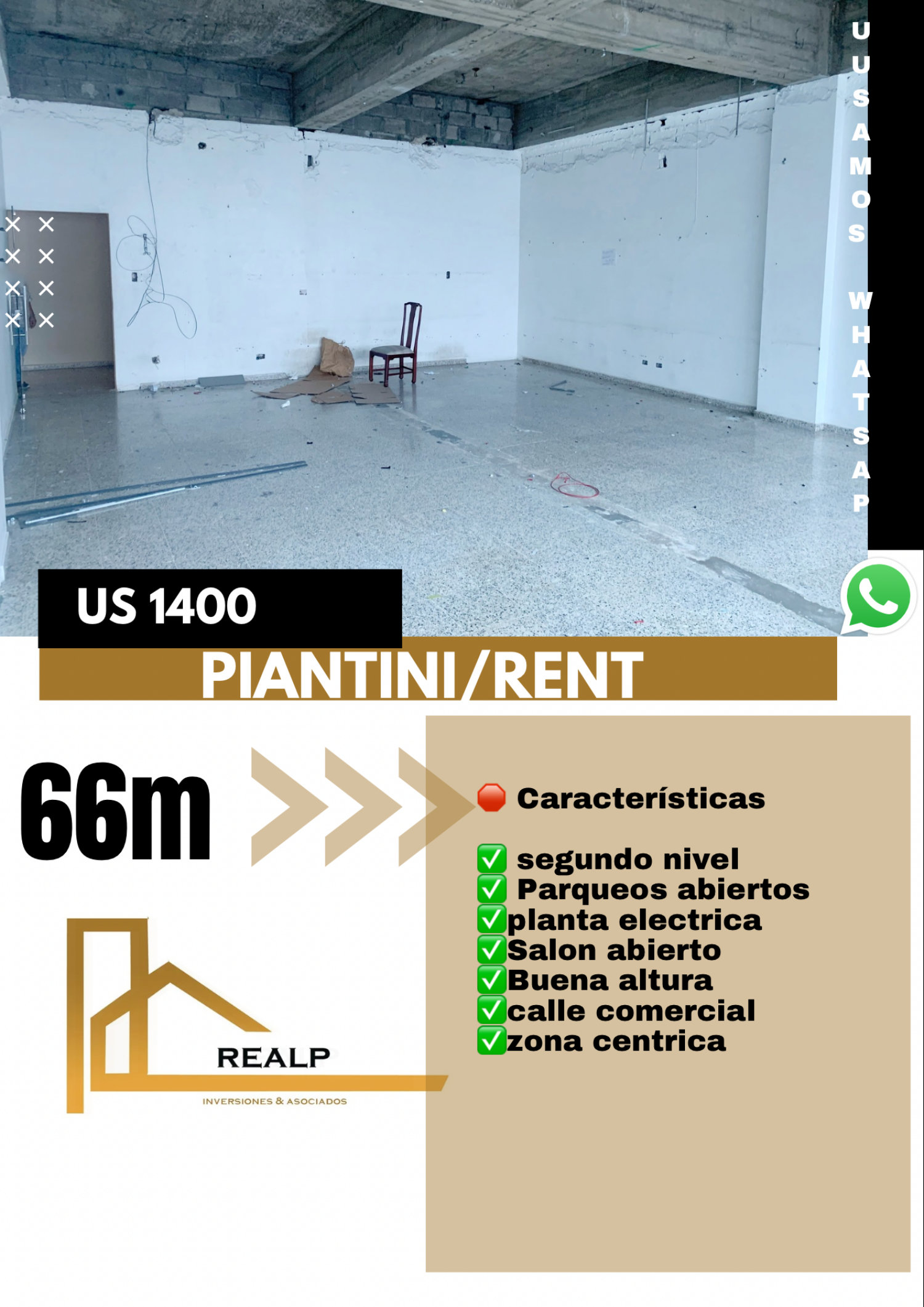 oficinas y locales comerciales - alquiler local comercial céntrico en Piantini