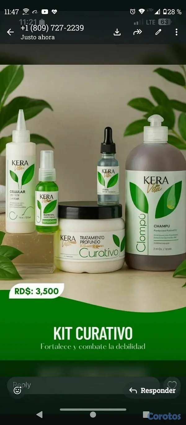 salud y belleza - ventas de productos para el cuidado del cabello  12