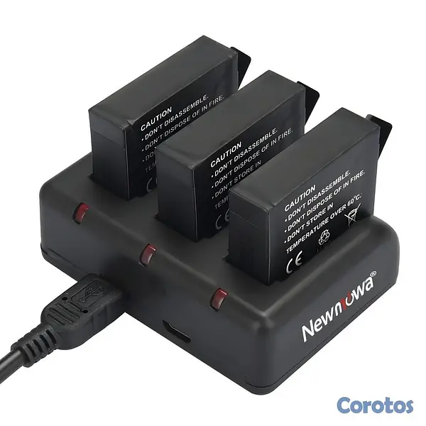 camaras y audio - Cargador Baterías Cámara GoPro Hero 4 HD - Doble U 4