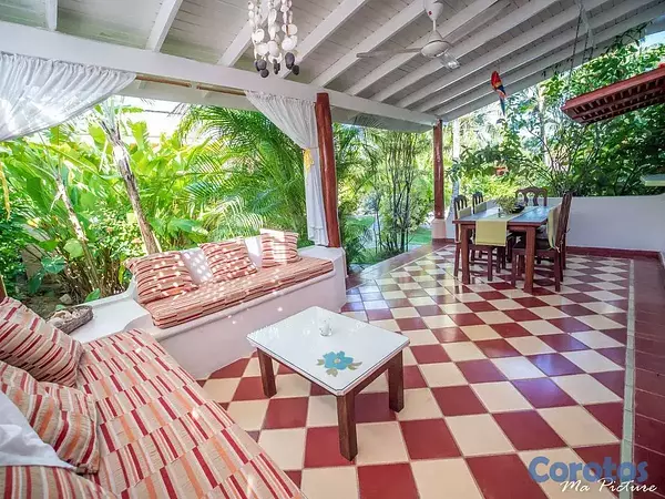 casas vacacionales y villas - Las Terrenas - Samaná, Complejo de 4 villas amuebladas con pisicna común 4