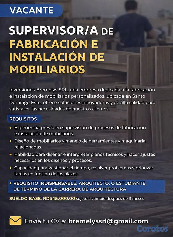 empleos disponibles - ARQUITECTA 2