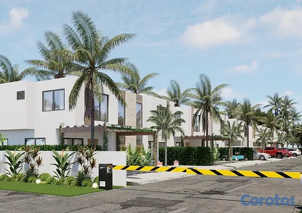 casas vacacionales y villas - Villas en Punta Cana 2 y 3 hab desde US$140,000 cerca de playas 3