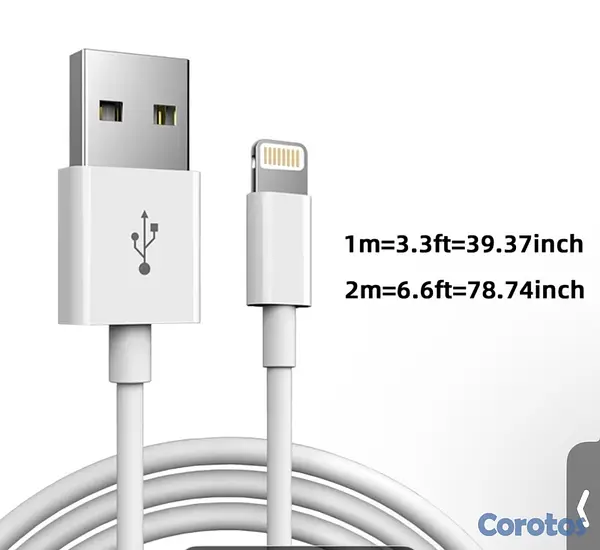 Otros productos - Cable de carga iPhone certificado  2