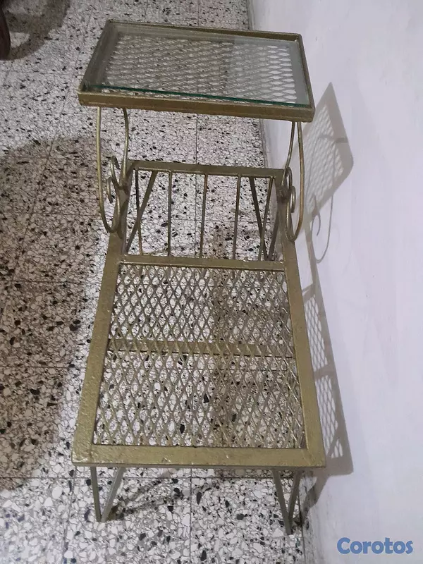 muebles y colchones - Banco gossip antiguo  6