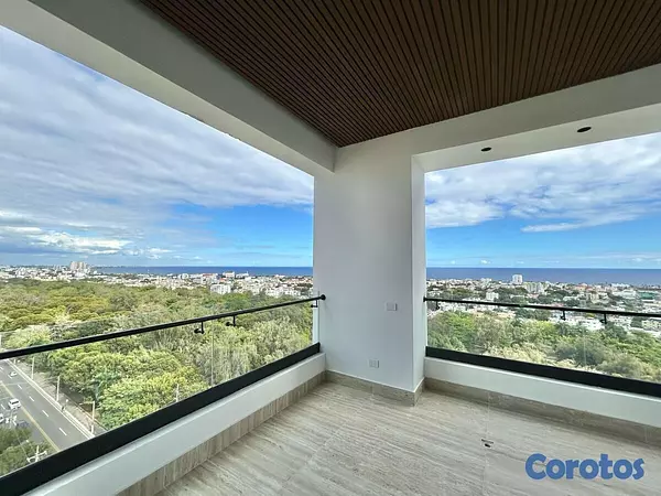 apartamentos - Apartamento Av. Anacaona Piso 19 con 4 parqueos  7