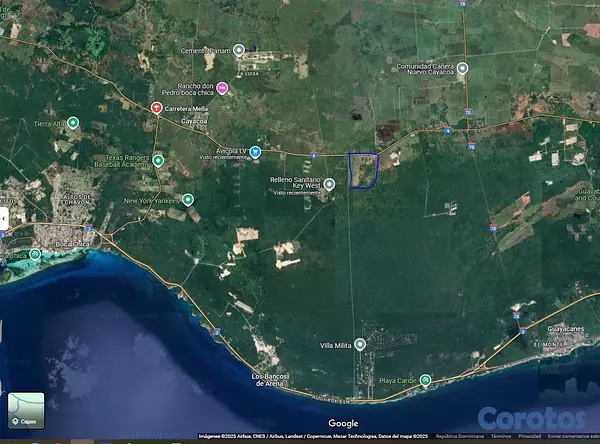 solares y terrenos - En Venta Gran Solar en Carretera mella km42 Guaycanes 5