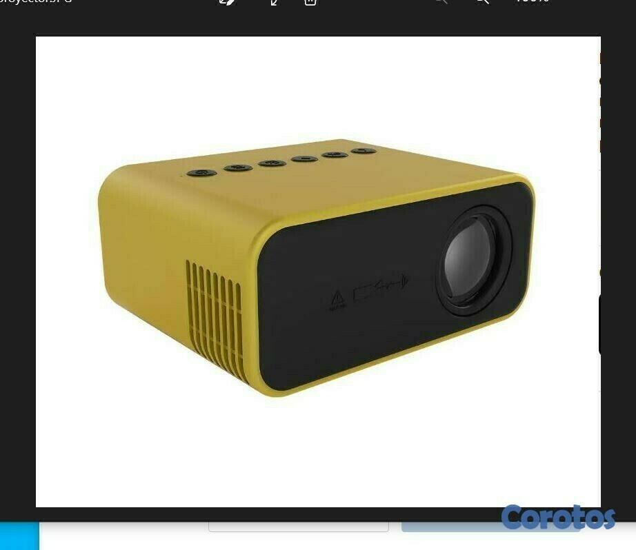 dvds, bluerays y peliculas - Mini Proyector Portatil, proyecto via USB, microSD y Wifi 1