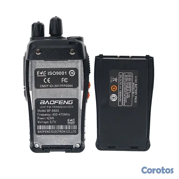 equipos profesionales - Par de radios Baofeng BF-888S hasta 5 km – 16 cana 6