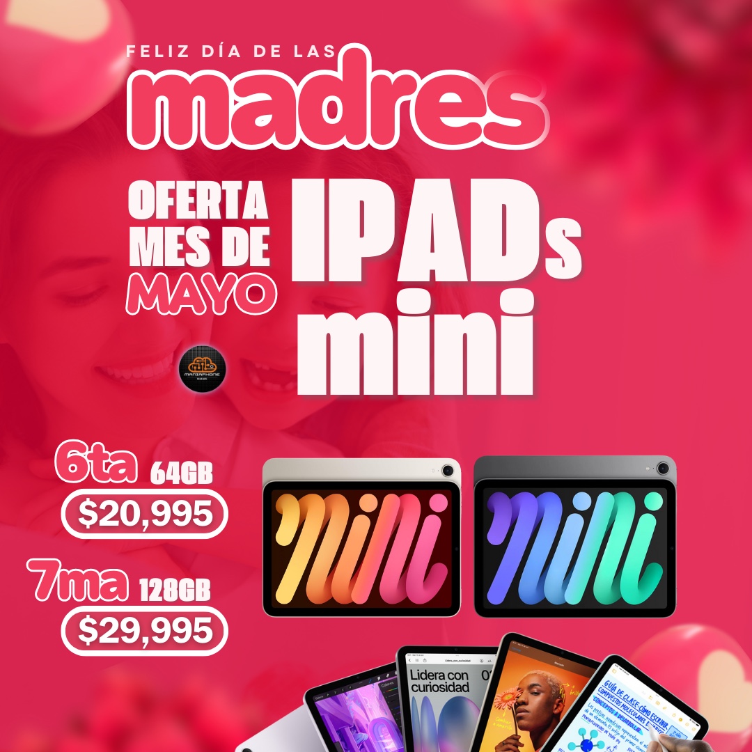 celulares y tabletas - Oferta para mamá iPad Mini 6ta & 7ma Generación Nuevas Selladas 