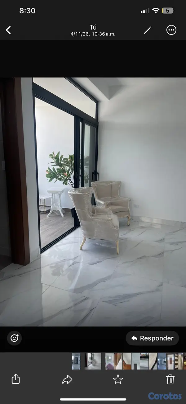 muebles y colchones - Juego de sala clásico elegante color beige 2