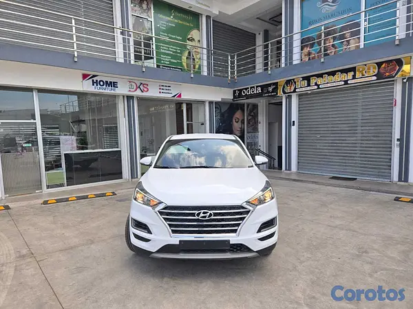 jeepetas y camionetas - HYUNDAI TUCSON 2020 BLANCO DIESEL 7