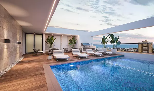 apartamentos - En Venta Apartamento con Terraza en los Cacicazgos 3