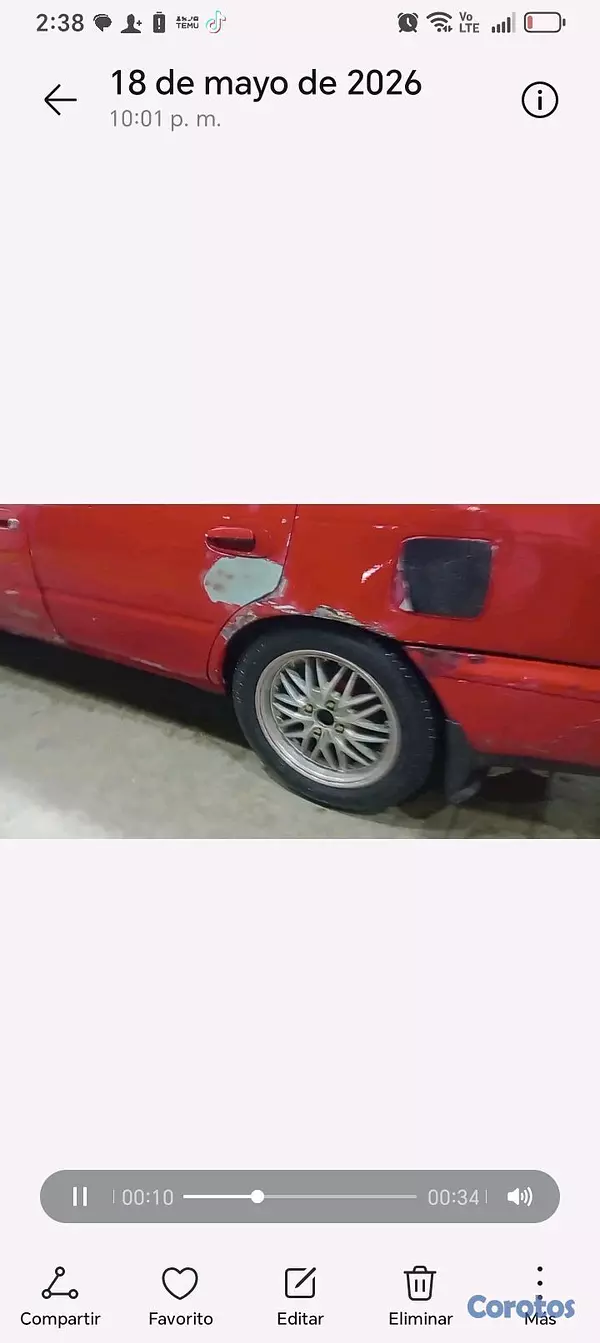 carros - Toyota corolla, Motivo de viaje 5
